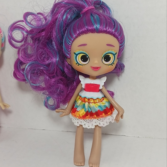 Shopkins Shoppies Rosa Pinata Visits Mexico Doll & Bubbleisha Sweet Treat Doll - Picture 2 of 5